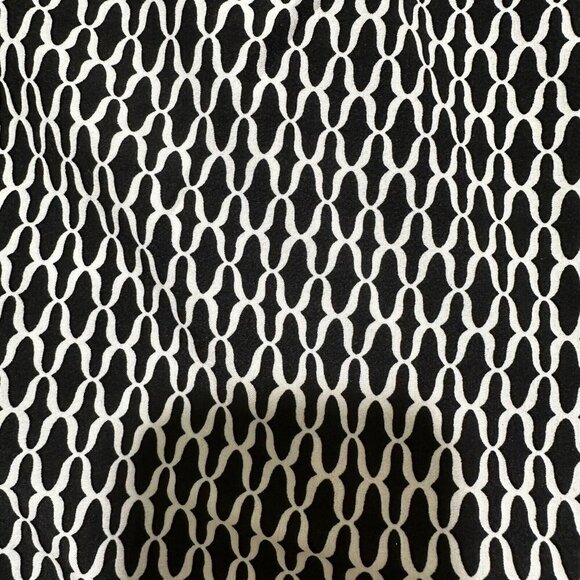 NY Collection Womens XL High Rise Printed Slim Pull On Pleated Front Pants NWT - Picture 2 of 12